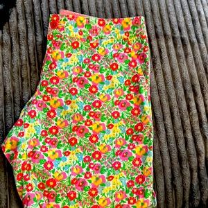 Lily Pulitzer Bermuda shorts.